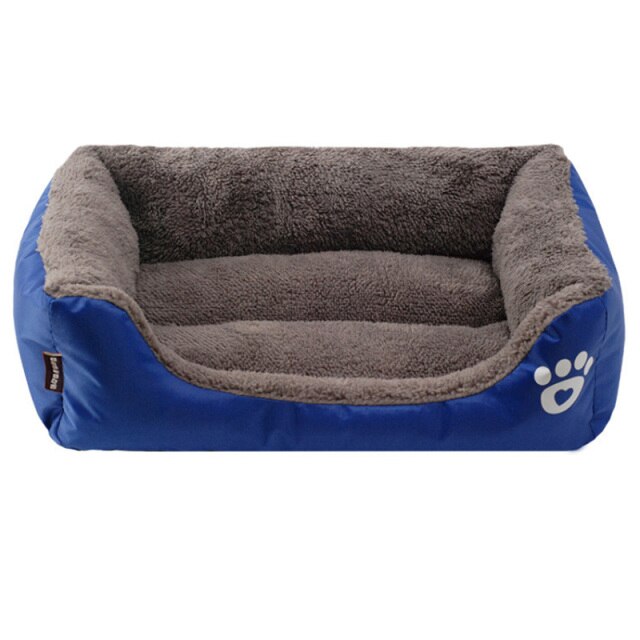 Pet Cat Dog Bed Warm Dog House Soft Fleece Nest Dog Baskets Mat Autumn Winter Waterproof Kennel S/M/L