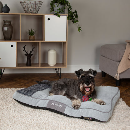 Highland Dog Mattress (in Blue, Red or Grey) by Scruffs