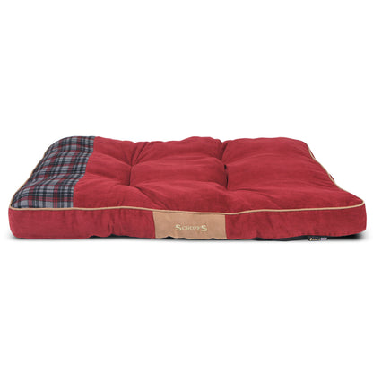 Highland Dog Mattress (in Blue, Red or Grey) by Scruffs