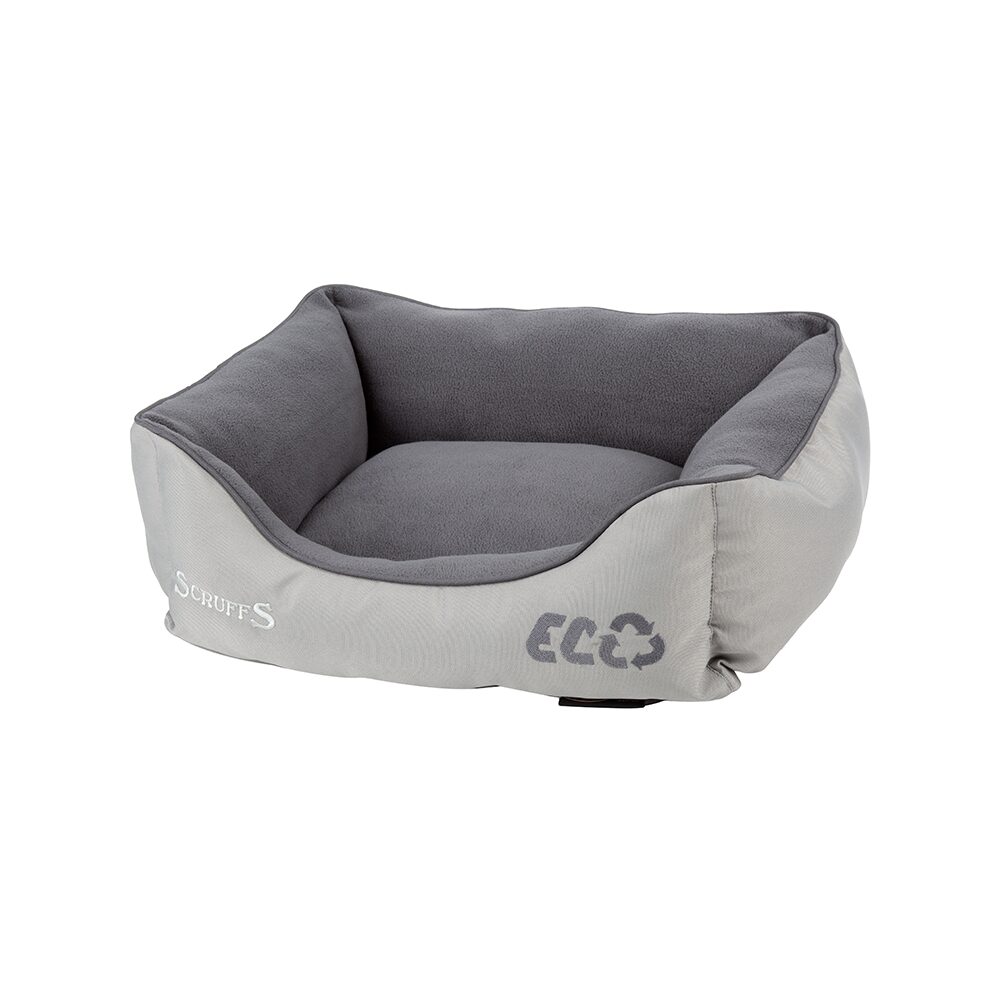 Eco Box Dog Bed (in Grey) by Scruffs