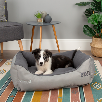 Eco Box Dog Bed (in Grey) by Scruffs