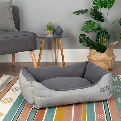 Eco Box Dog Bed (in Grey) by Scruffs