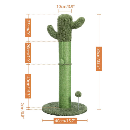 Cactus Cat Tree Toy