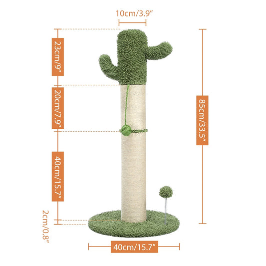 Cactus Cat Tree Toy