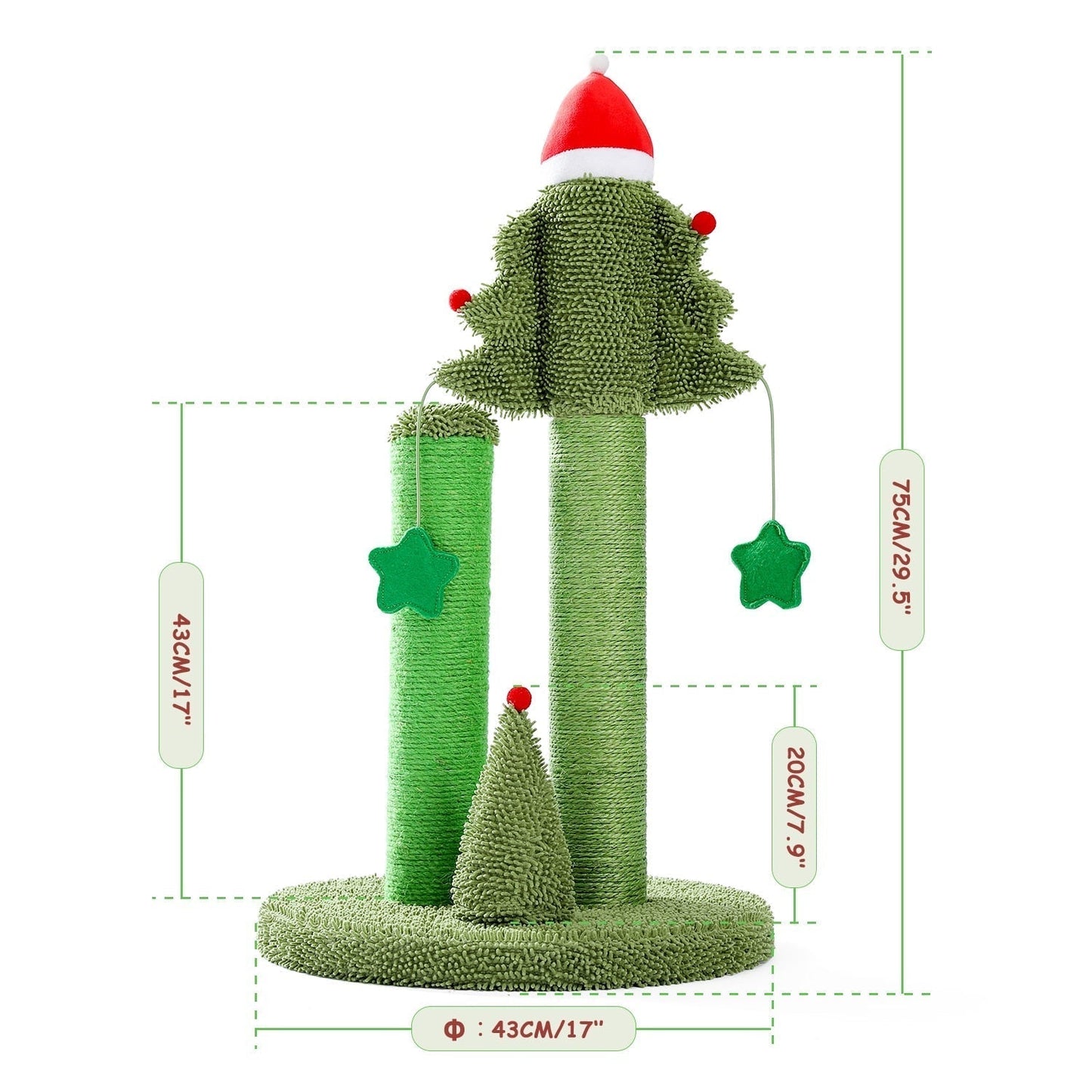 Cactus Cat Tree Toy