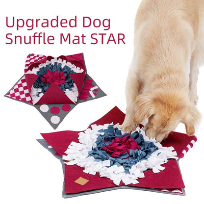 Pet Dog Sniffing Mat Pets Funny Play Toys Find Food Training Blanket Dogs Feeding Pad Nosework Puzzle For Relieve Stress